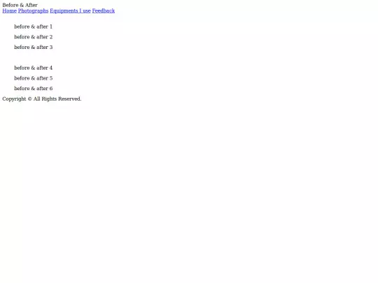 beforeAfter screenshot