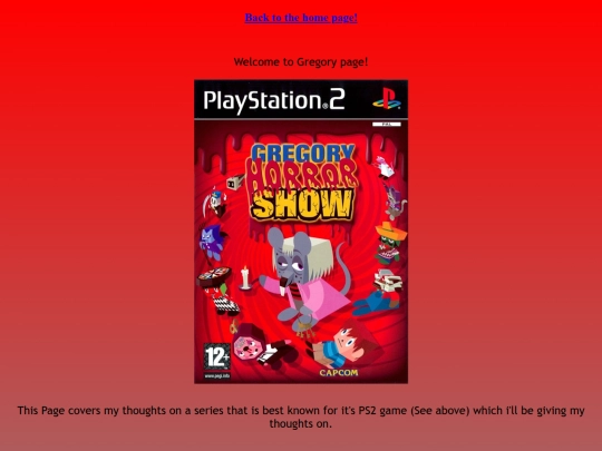 gregorypage screenshot