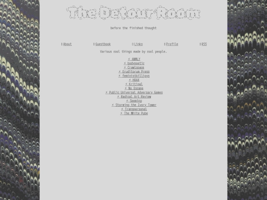 links screenshot