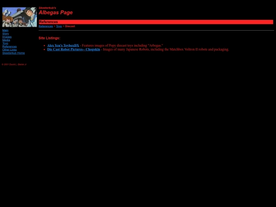 albegas/references_toys_diecast screenshot
