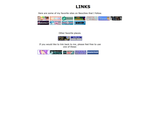 links screenshot