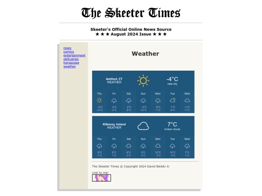 weather screenshot