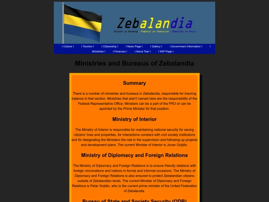 ministries screenshot