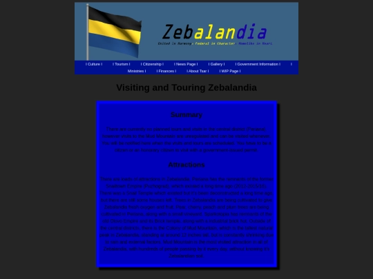 tourism screenshot