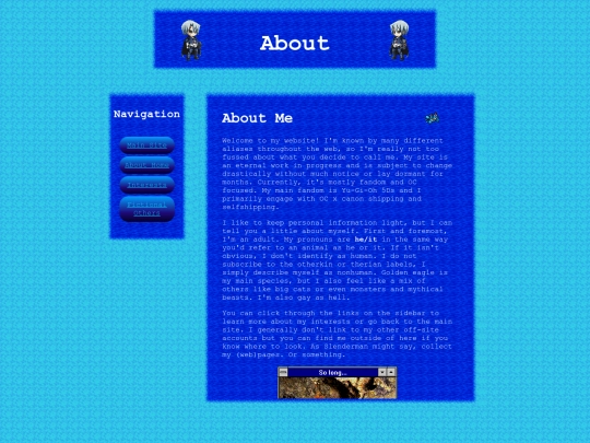 aboutme screenshot