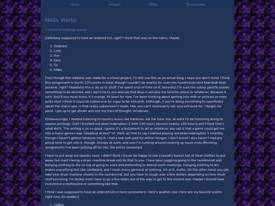 blog screenshot