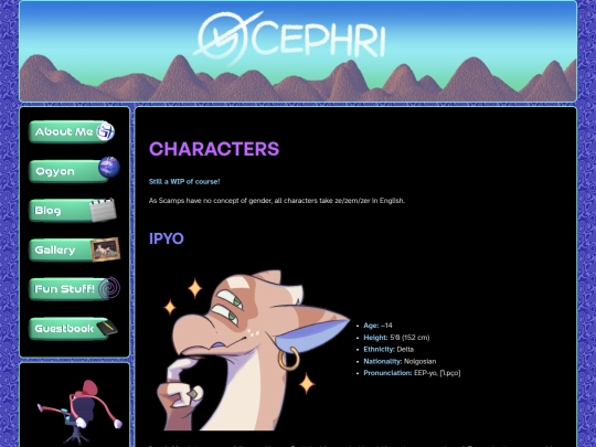 ogyon/characters screenshot