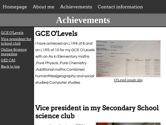 Achievements screenshot