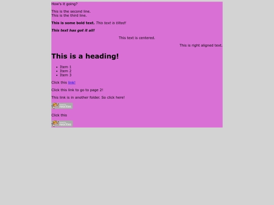 example screenshot