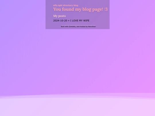 blog screenshot