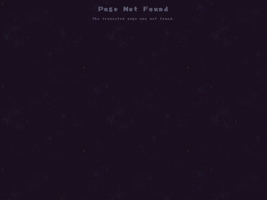 not_found screenshot