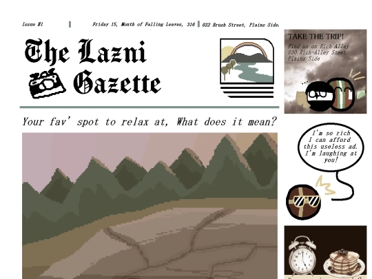news/issue1 screenshot