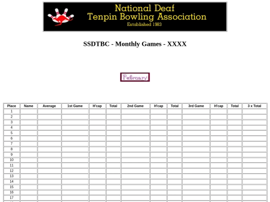 Monthly Games/SSDTBC - Monthly Game blank screenshot