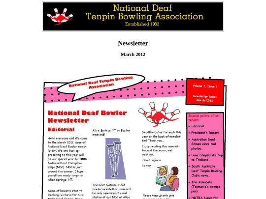 Newsletters/Newsletters - Mar 2012 screenshot