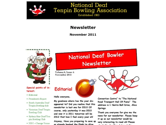 Newsletters/Newsletters - Nov 2011 screenshot