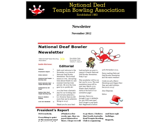 Newsletters/Newsletters - Nov 2012 screenshot