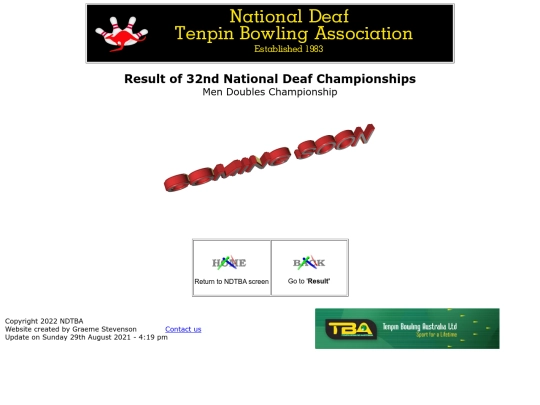 Result - 32nd NDTBC - 4 screenshot