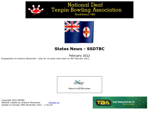 State News - SSDTBC - Feb 2022 screenshot