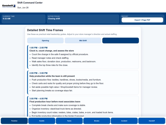Managercommand screenshot