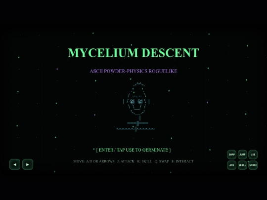 projects/mycelial-descent screenshot