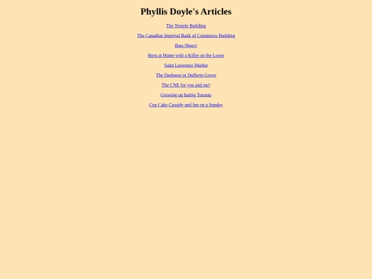 articles screenshot