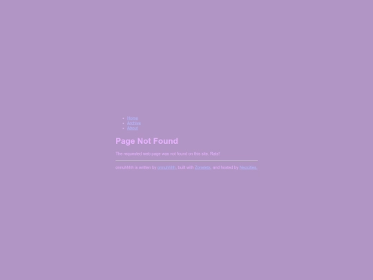 not_found screenshot
