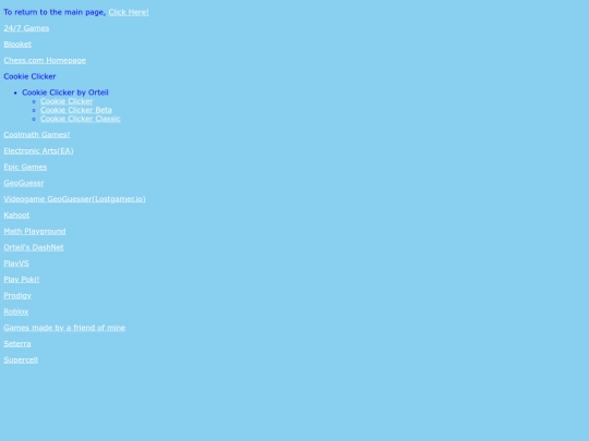 games screenshot
