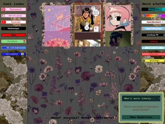 Linkspg screenshot