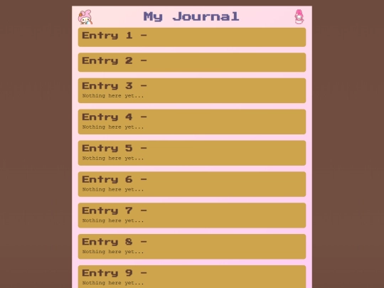 journal screenshot