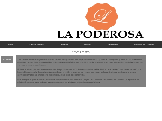 recetas screenshot