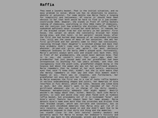 writing/raffia screenshot