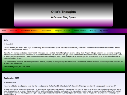 blog screenshot
