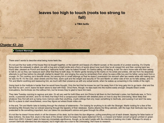 leaves43 screenshot