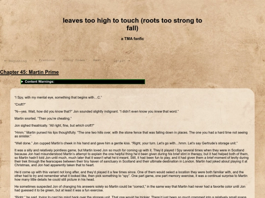 leaves45 screenshot