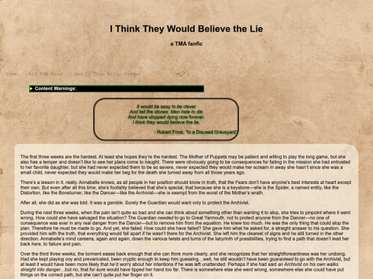 lie screenshot