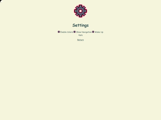 navigations/settings screenshot