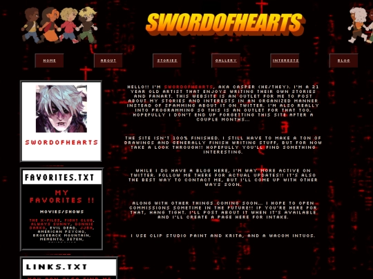aboutme screenshot