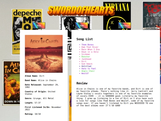 other/music/dirt screenshot