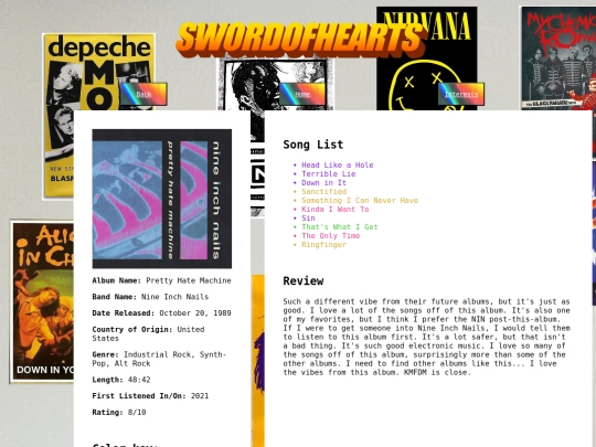 other/music/prettyhatemachine screenshot