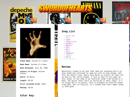 other/music/soad screenshot