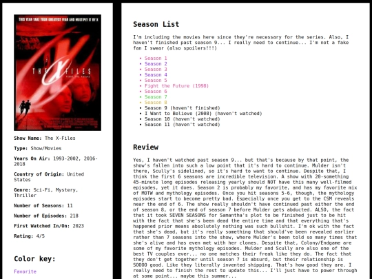 other/showsmovies/xfiles screenshot