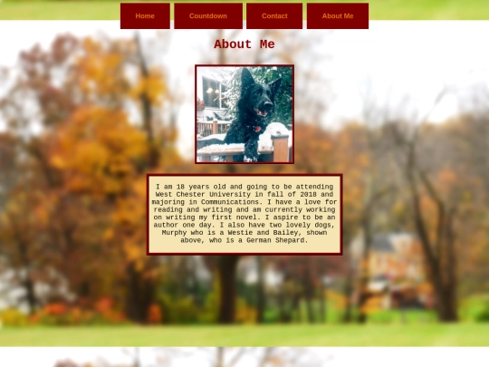 Final/aboutme screenshot