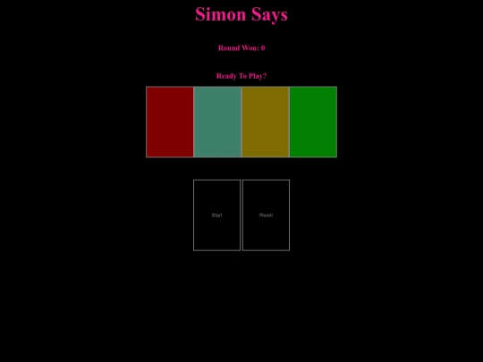 Simon Says screenshot