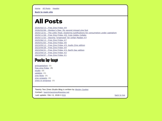 blog/info/all_posts screenshot