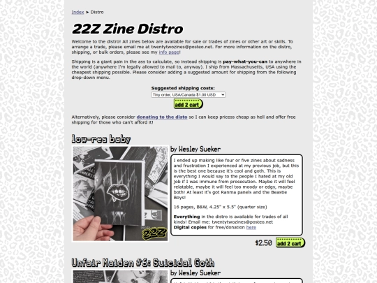distro screenshot