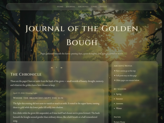 journal screenshot