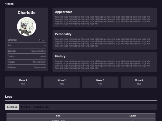 profiles/charlotte screenshot