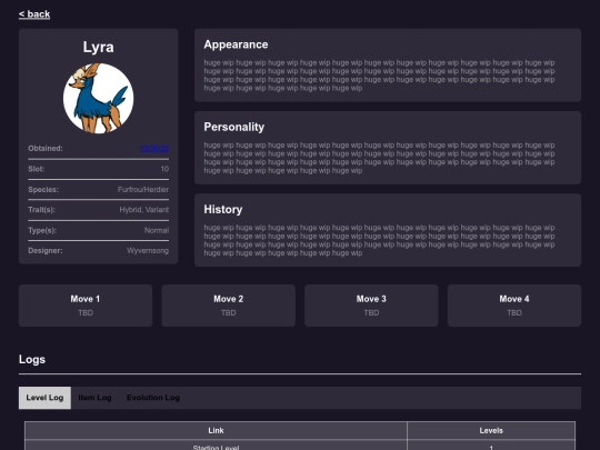profiles/lyra screenshot