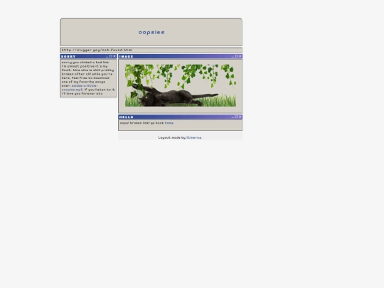 not_found screenshot