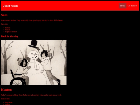 sidecharacters/siblings screenshot